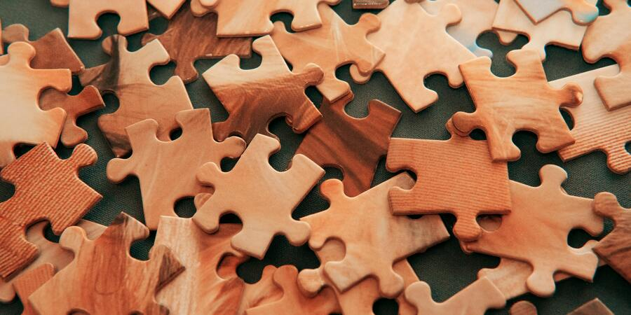 Pieces of puzzle